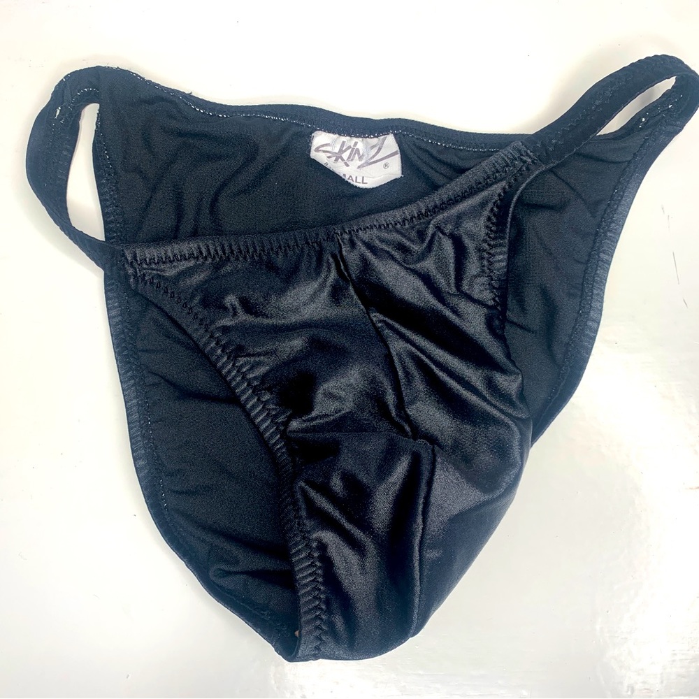 Skinz Small Black Thong